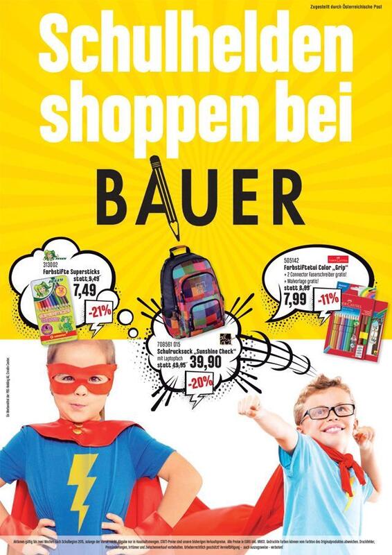 Schulbedarf bei Bauer